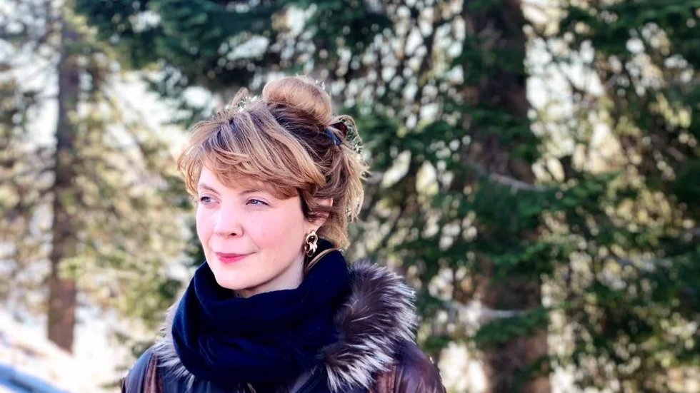 Elin Jäderström, som besökt Piteå i veckan hoppas kunna jobba vidare med Agda Rössels liv.