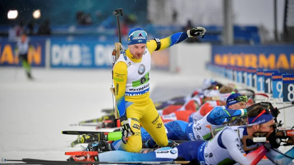 Jesper Nelin, Piteå skidskytteklubb, vann SM-guld i lördagens jaktstart i Boden. (Arkivbild).
