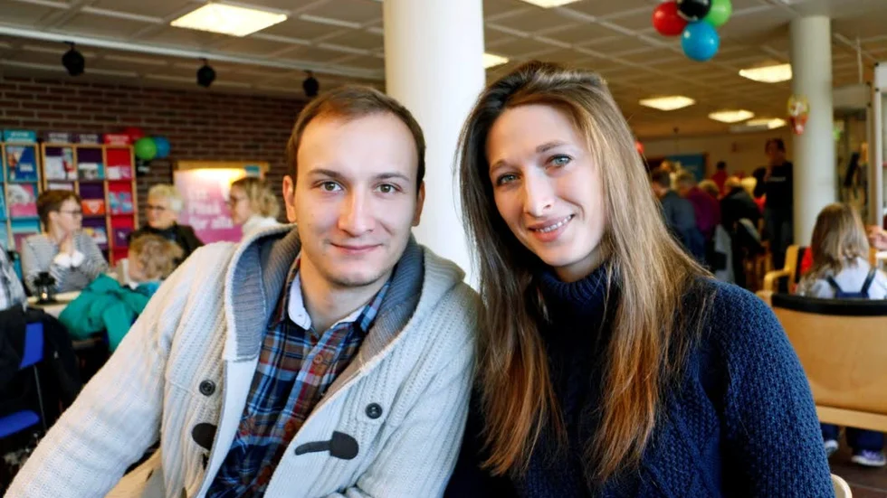 Veterinärer. Mateusz Górczynski och Justyna Szmitkowska flyttade till Piteå i april och jobbar som distriktsveterinärer i 4-kanten.