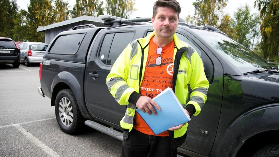 FORTSÄTTER. Johan Uvén fortsätter kampen mot jättarna BDX och LKAB som tillskansat sig den bränsleskattereduktion bara han kan söka.