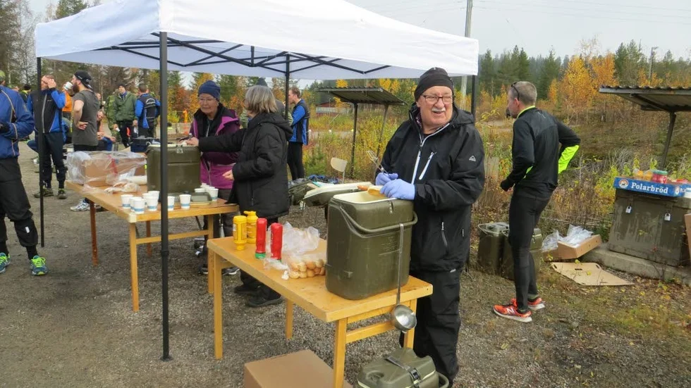 K4 IF. SPF-seniorerna i Arvidsjaur hjälpte till som funktionärer vid Arméns jägarbataljons mästerskap i olika tävlingsgrenar.