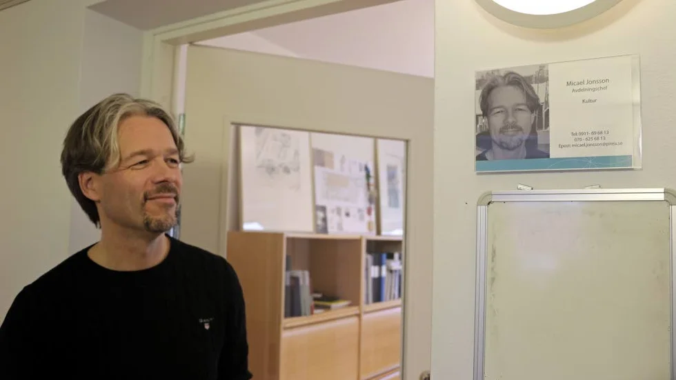 NYTT HUS. Kulturchef Micael Jonsson vill ha ett nytt kulturhus och ett dansens hus i Piteå.
