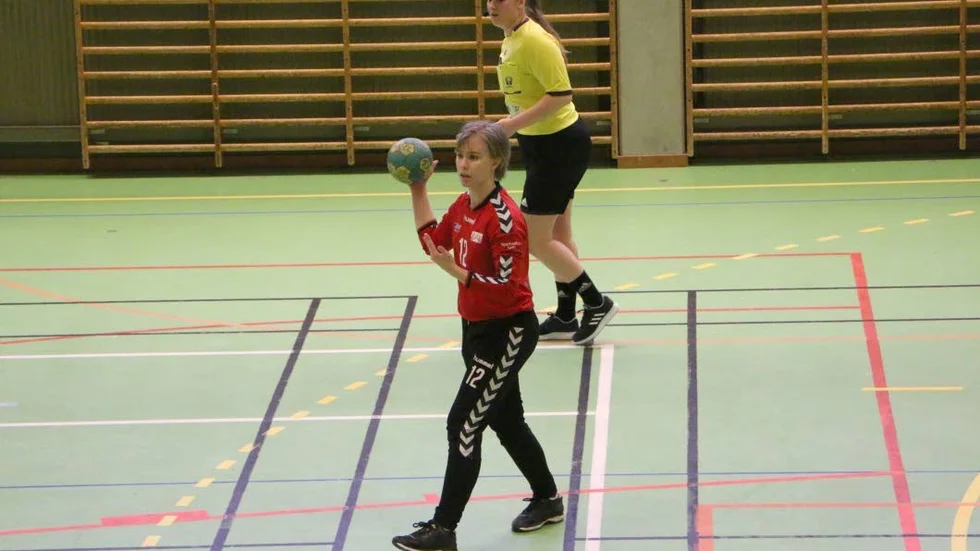 BRA. Målvakten Elin Risberg gjorde ett bra inhopp i andra halvleken och tog några frilägen.