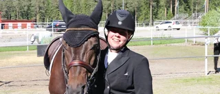 Camilla stor vinnare i Majdressyren