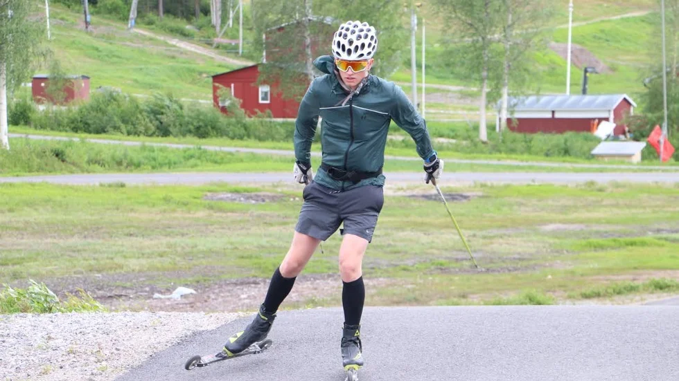 Pål Jonsson hade en mycket bra skidvinter och får nu chansen till ännu bättre träning sommartid.