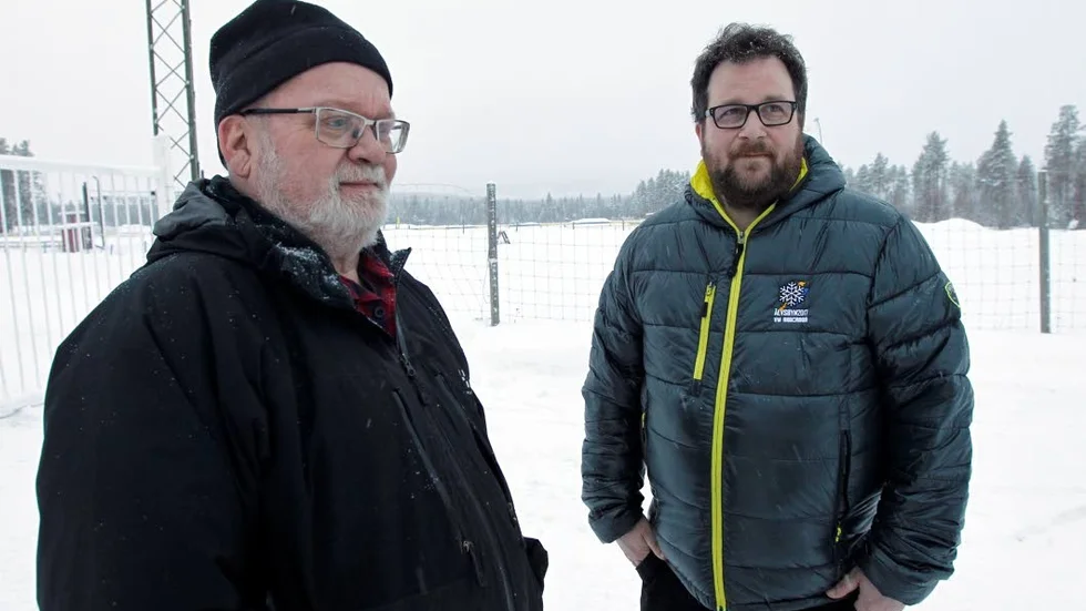Fest. Arne Lind, ÄMS ordförande och VM-generalen Tobias Eklund hoppas på folkfest och ett lyckat mästerskap.