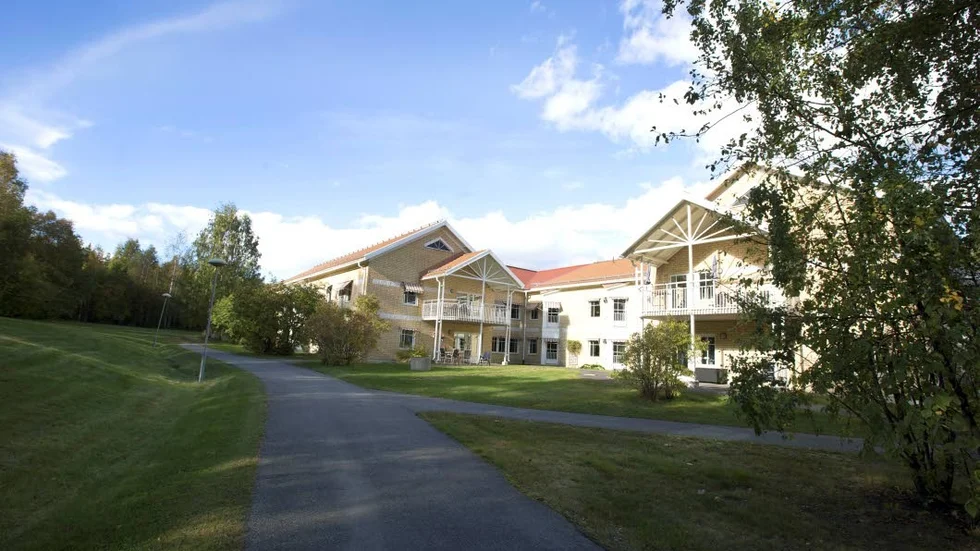 Utbyggnad. Berggården byggs ut på sidan mot Nygatan. Här ska det bli 60 nya lägenheter. (Arkivbild)