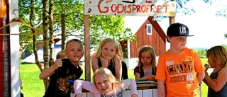 Nyrenoverad skolgård i Böle