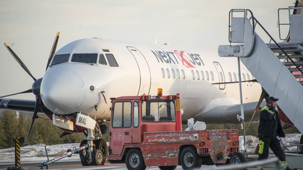 Kommersiellt. Nextjet flyger kommersiellt på sträckan Arvidsjaur-Arlanda, men mellanlandningen i Lycksele ställer till det. "Det finns exempelvis träd som sticker upp i våra utflygningsvägar så vi måste göra en brantare stigning, vilket gör att vi måste ta mindre vikt med oss", säger Henning Lindberg.