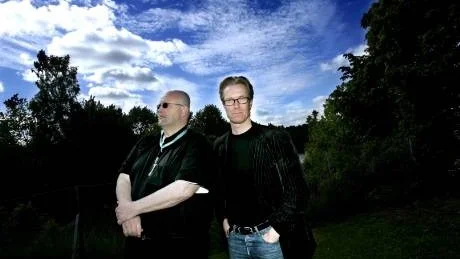 Börge Hellström och Anders Roslund lanseras på bred front i USA och Kanada med "Tre sekunder".  Foto: Pontus Lundahl/Scanpix