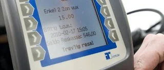 Kortkrångel på bussarna