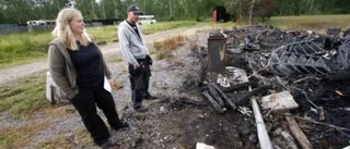 Brand tog allt för nyinflyttade