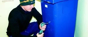 De står till tjänst med kommunens sopservice