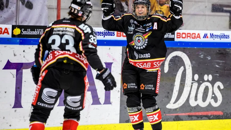 Emma Nordin prickade in 2 och 3–0-pucken när MSSK/Luleå vann mot AIK.. (Arkivbild).
