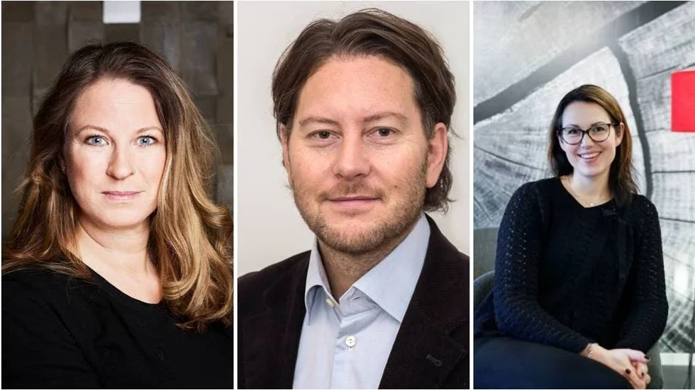 Helena Karlberg, vd, Piteå science park, Lars Bogren, sågverkschef, SCA, Munksunds sågverk och Linda Rosén, vd, Lindbäcks group är nominerade till hållbarhetspriset som delas ut under Näringslivets dag i Piteå.