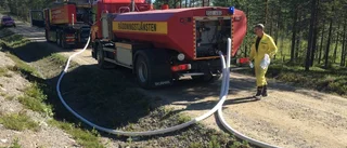 Svanträskbranden under kontroll