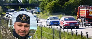 Trafikpolisen kritisk – för många hål i viltstängslet längs E20: "Situationen är bristfällig"