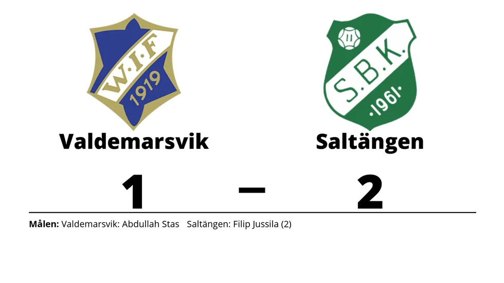 Valdemarsviks IF förlorade mot Saltängens BK