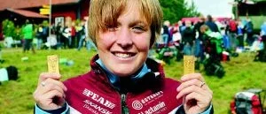 Johanna knep två DM-guld