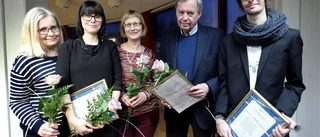 Kulturpris och stipendier delades ut av kommunen