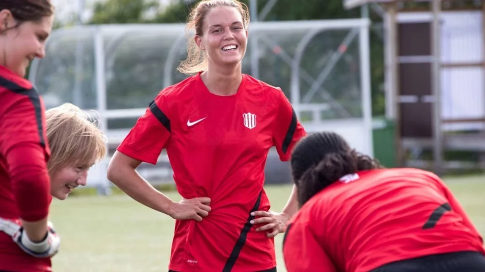 Emilia Appelqvist har fått en plats i VM-kvaltruppen. Matchen mot Nordirland spelas den 5 april.
(Arkivbild)