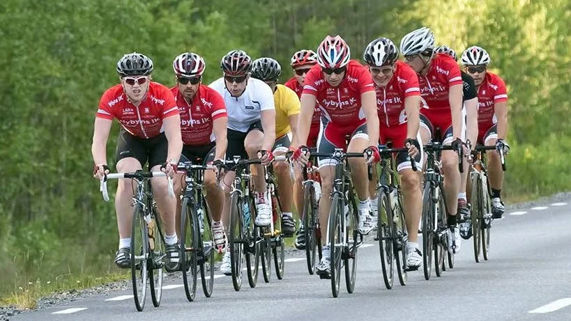 Nybyns cykelsektion har flest antal aktiva i klubben med närmare 40 medlemmar. Landsvägscyklingen är det mest populära.
