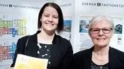 Sara Jonsson till vänster och Ilone Ermebring tyckte det var bra att få visa upp sig.