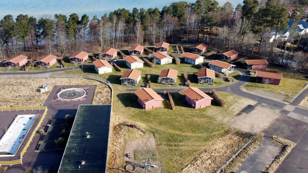 Stugbyn vid Folkets Park är ett minne blott. Man nu gör kommunen om planen för att möjliggöra Lalandias planerade etablering.
