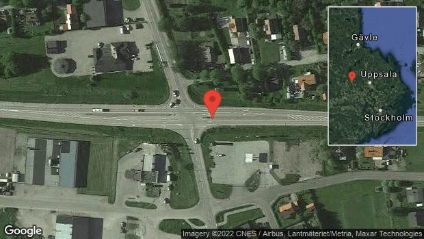 Just nu: Stopp på väg 72 på grund av olycka med flera fordon
