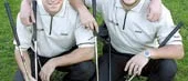Finspångstrio kan bli
mästare i företagsgolf
