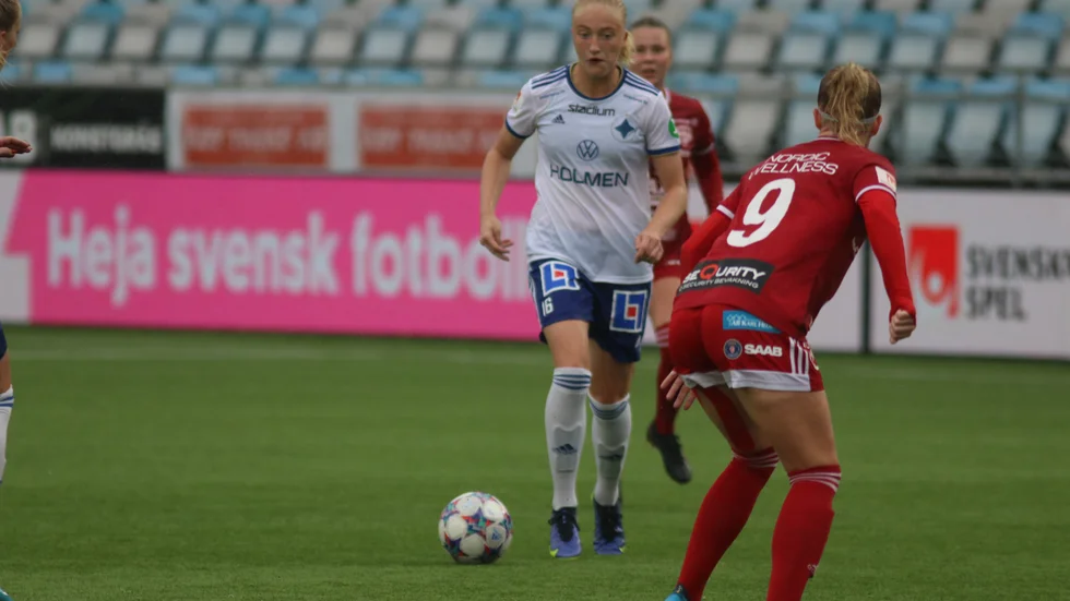 Wilma Leidhammar satte ett av IFK:s mål. 