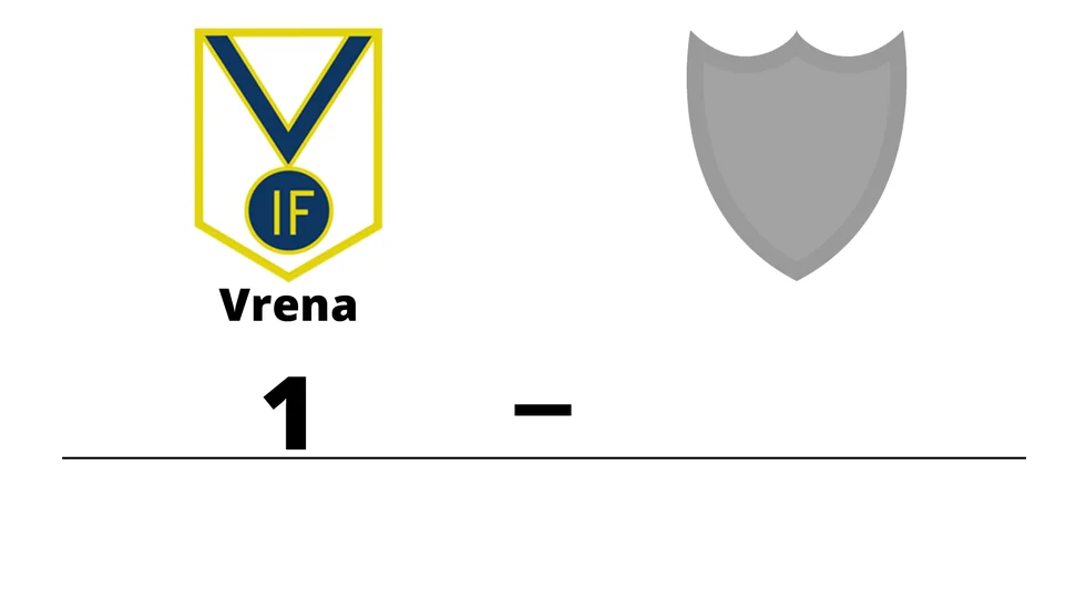 Vrena IF förlorade mot Nyköpings BK