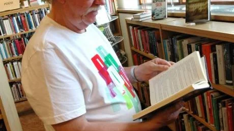 Om Veine Forsberg får välja blir det deckare, gärna av den amerikanska författaren Harlan Coben. Foto: Emma Edström