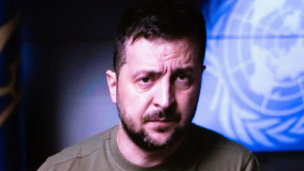 Ukrainas president Volodymyr Zelenskyj. Arkivbild.
