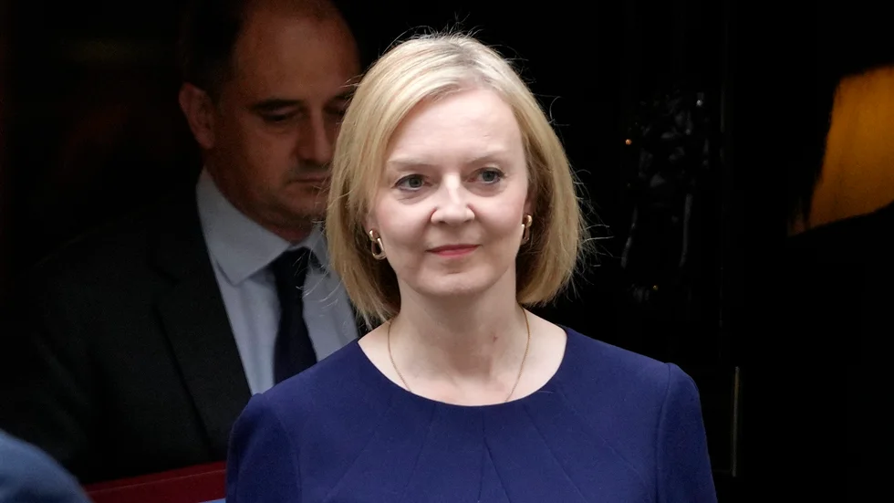 Premiärminister Liz Truss. Arkivbild.