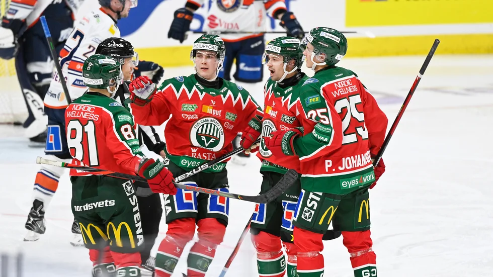 Frölunda vände underläge till seger mot Växjö.