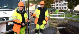 800-årig gata in till staden
