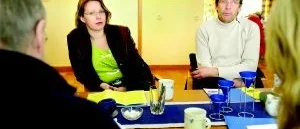 Äldrevård visas från den ljusa sidan