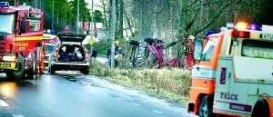 Flera olyckor på grund av blixthalka