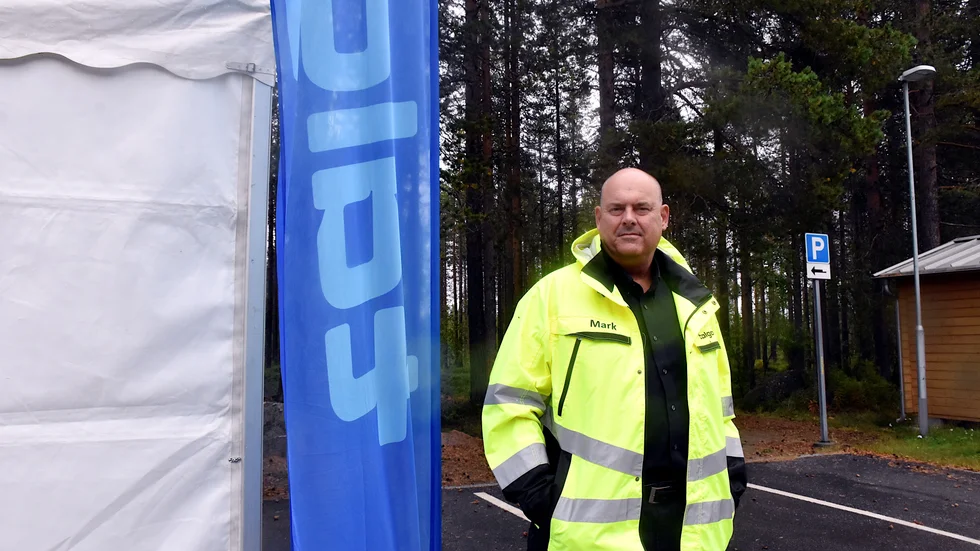 Mark Thompson, ägare till Talga Group, ser sitt grafitprojekt i Vittangi som en viktig del i den gröna omställningen. "Det måste vara superrent för hela världen och Europa. Annars får du inte bryta det", säger han.