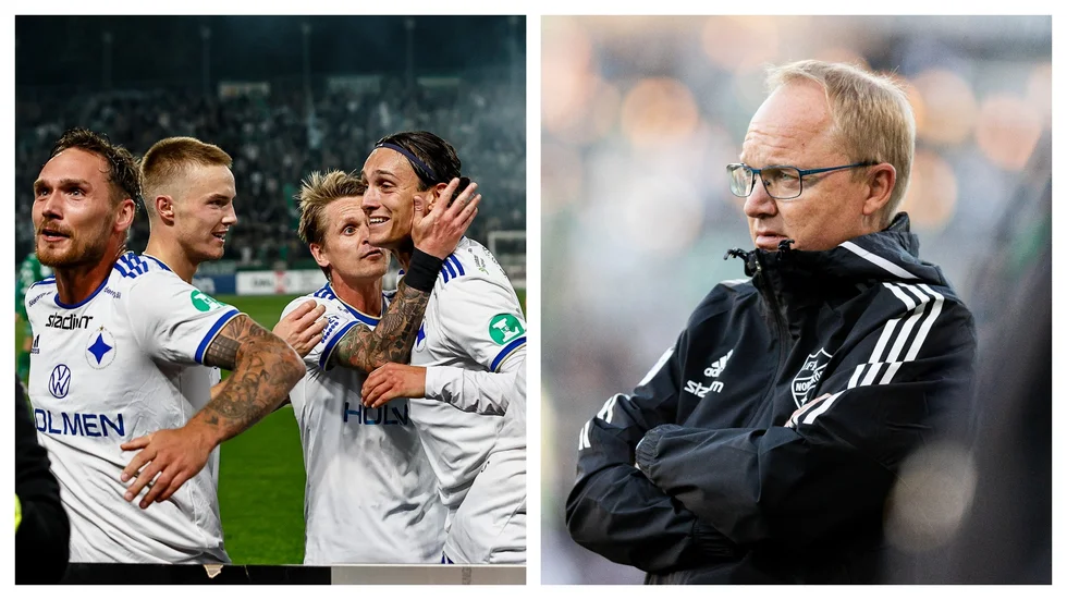 "Jag måste vara ärlig och säga att vi har några spelare i laget som tog några dåliga individuella beslut", säger Riddersholm.