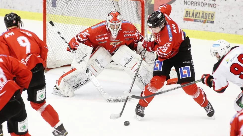 Väggen. Axel Brage storspelade för Vita Hästen i Karlskoga.