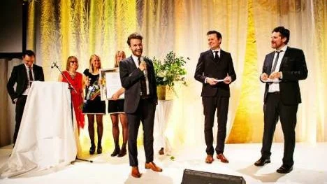 Alexander Brännkärr blev årets unga företagare.