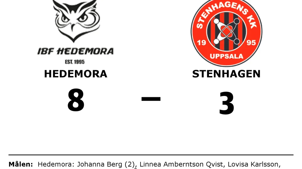 IBF Hedemora vann mot Stenhagens KK