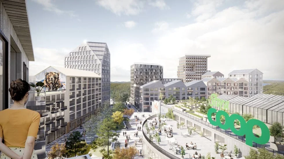 Vision Handelsstaden.