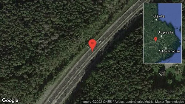 Singelolycka på E18