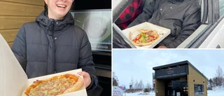 När pizzaautomaten kom till Storheden • Luleåbornas omdömen "Lite dyr men den var bättre än väntat"