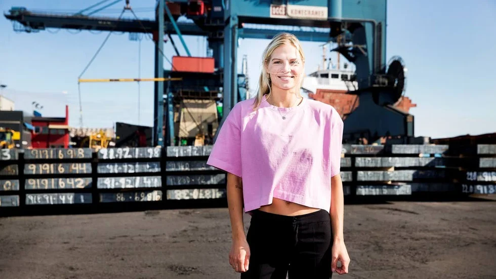 Josefine Persson stortrivs i Luleå och hoppas ha flera fina år framför sig.