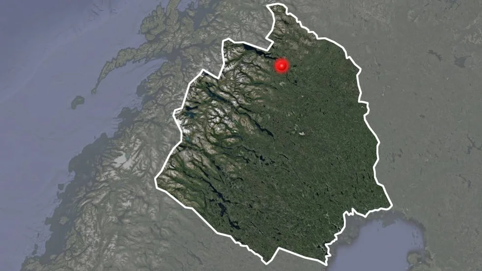 Olyckan skedde i sjön Nuorajärvi i Kiruna kommun.