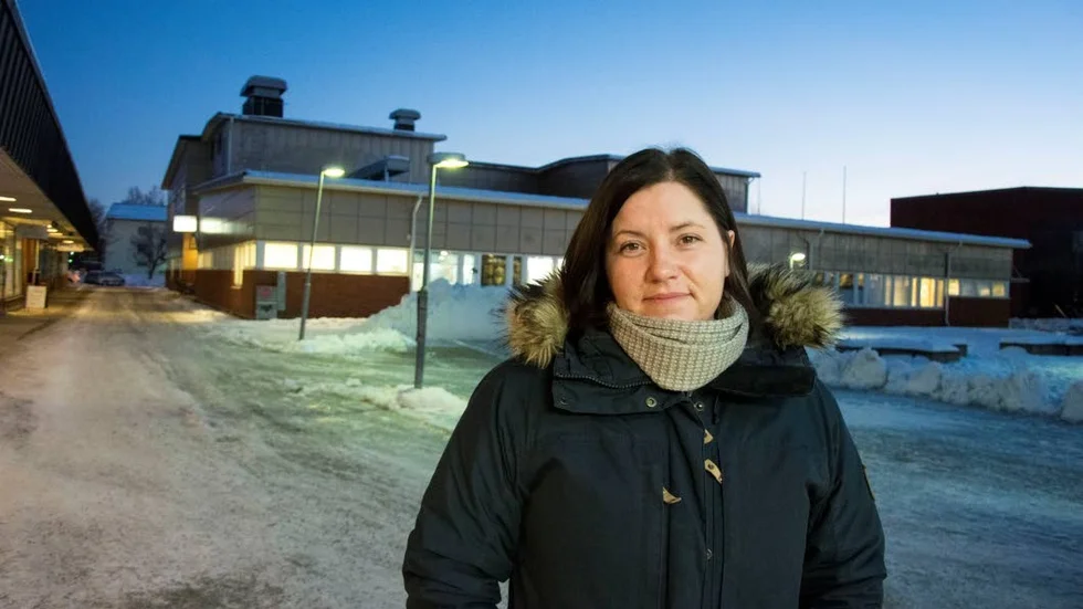 Josefine Engman kom precis från ett läkarbesök på hälsocentralen i Gammelstad, men hon hade inte fått någon information om tbc-larmet.